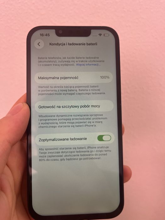 iPhone 13 128 GB – 100% baterii