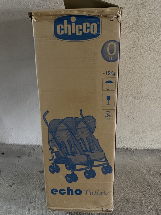 Carrinho Chicco Echo Twin – Ideal para 2 Criançs