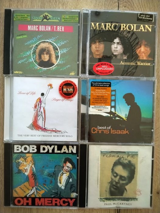 Bjork John Kay Richie Sambora Morrissey Marc Bolan Freddie Mercury i inni płyta CD