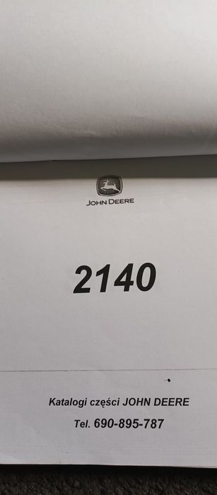Katalog części John Deere 2140