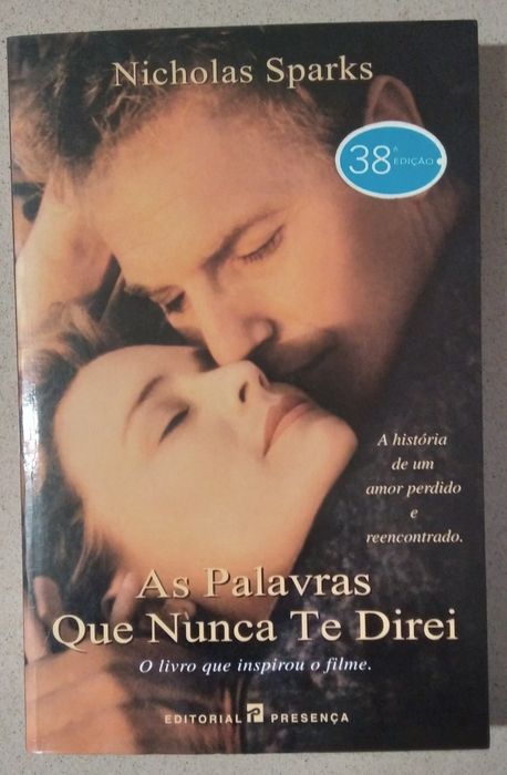 Livro "As Palavras que Nunca Te Direi"