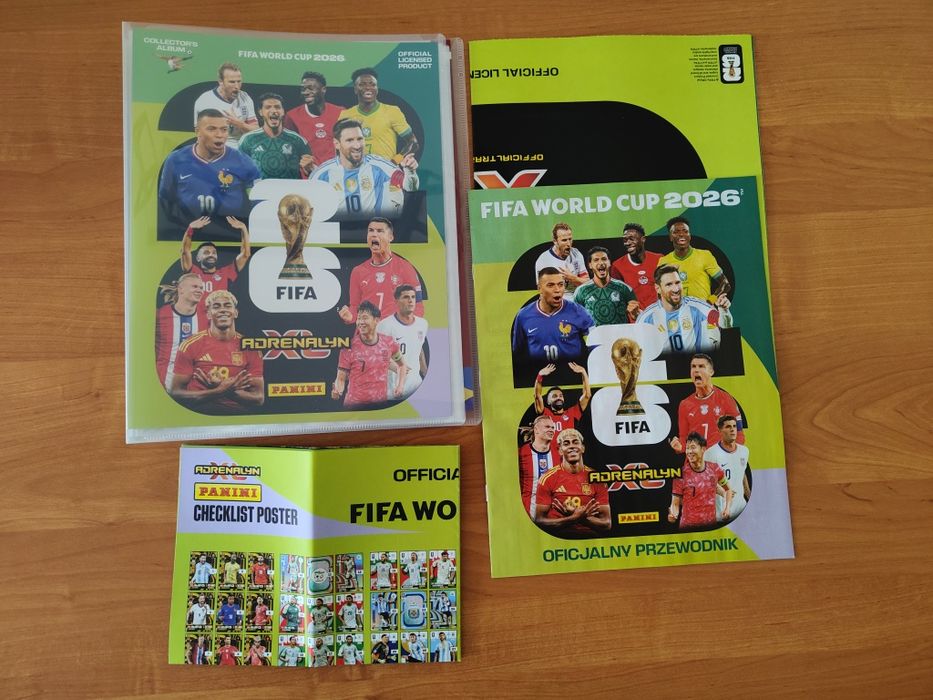 Panini FIFA World Cup 2026 album plus 436 karty