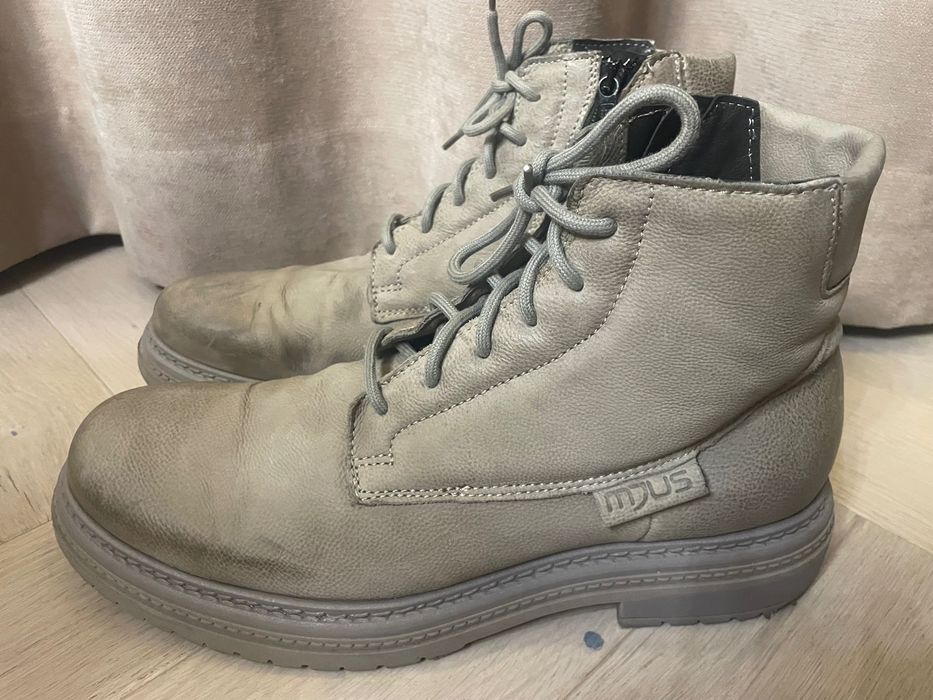 Buty męskie botki skórzane MJUS rozmiar 45