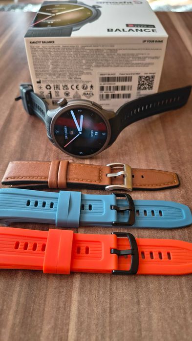 Smartwatch Amazfit Balance AMOLED 1,5”, GPS, pomiary zdrowia