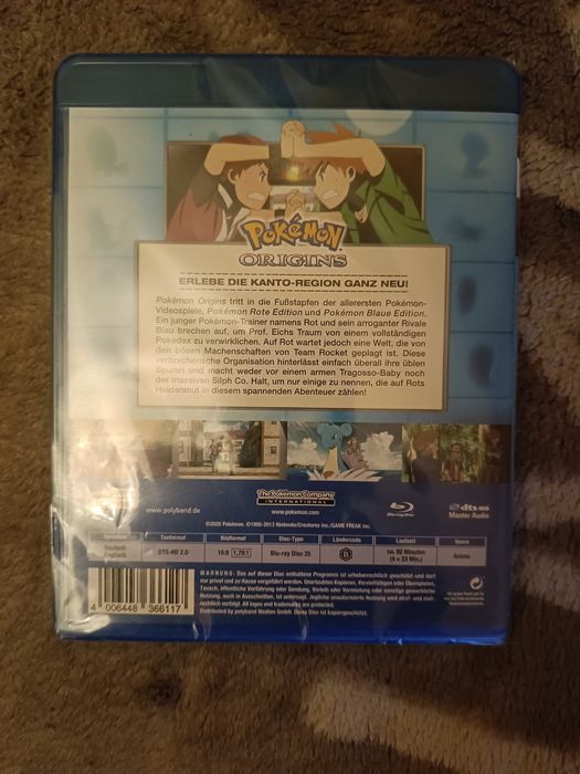 Płyta Blu-ray Bajka Pokemon