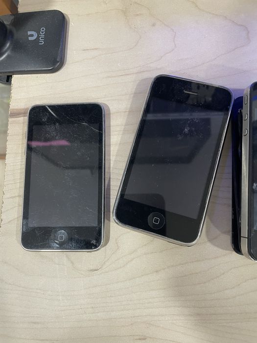 Iphones antigos e ipod