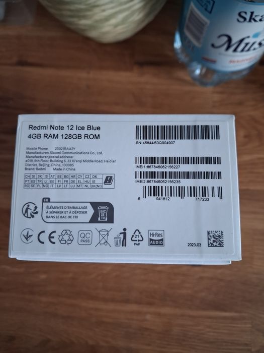 Redmi note 12 smartfon