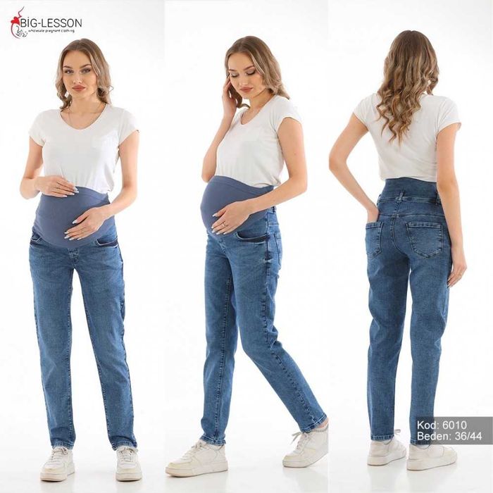 Джинси для вагітних MOM Fit Lesson 40 р.