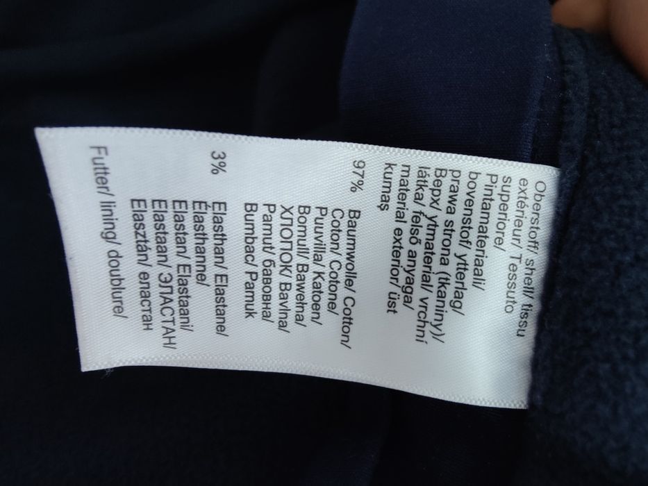 Parka ciążowa ciemnoniebieska