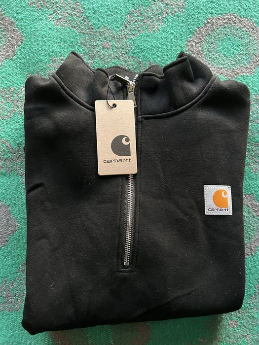 Carhartt Sweatshirt Zip Black