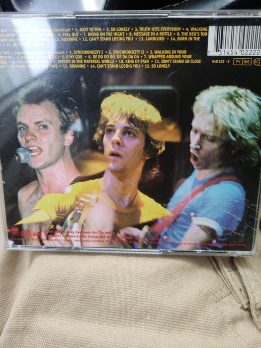 CD duplo ao Vivo dos The Police