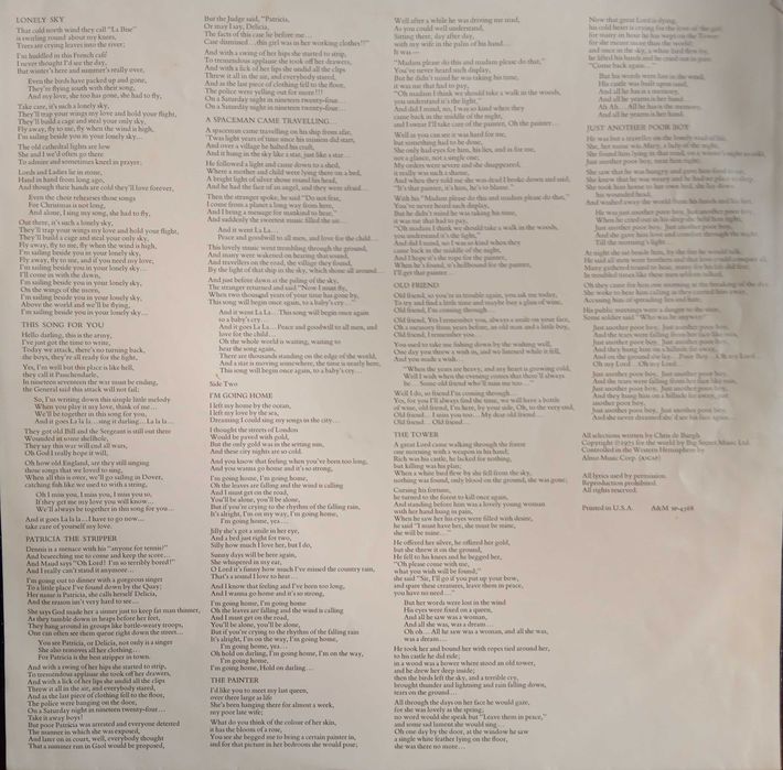 Chris de Burgh	- - - - -	Spanish Train And Other Stories	- - - - -	LP