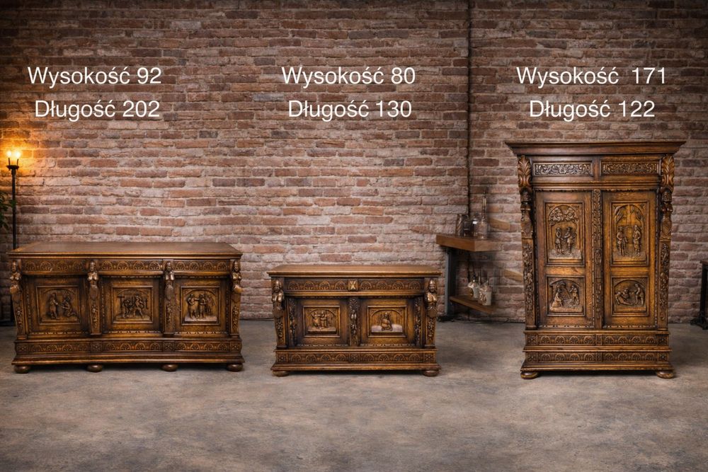 Antyczne Debowe Meble