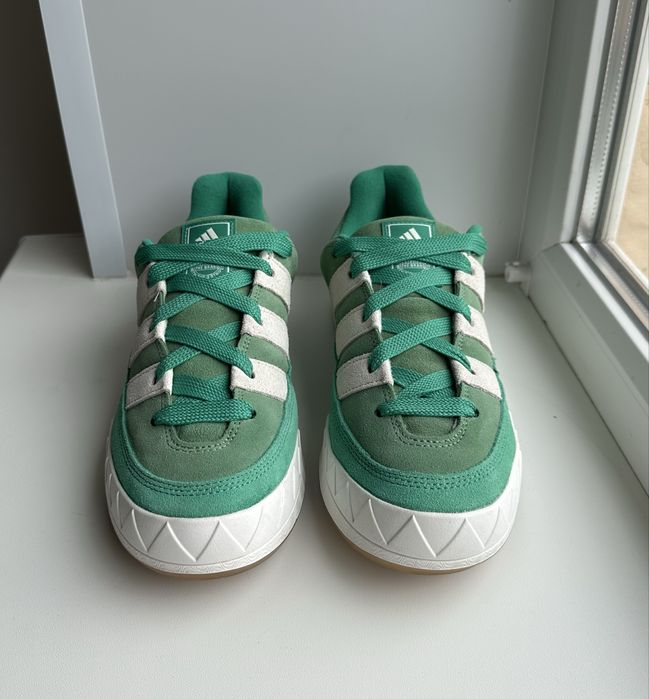 Кросівки чоловічі Adidas Adimatic Shoes Green ID8267  44 розміру