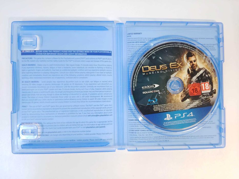 Deus Ex Mankind Divided PS4 Polskie napisy w grze