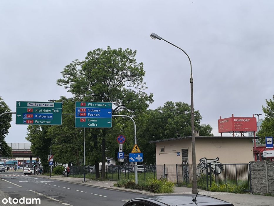 Działka komercyjna przy ul. KAROLEWSKIEJ (róg AL. WŁÓKNIARZY) – ŁÓDŹ.