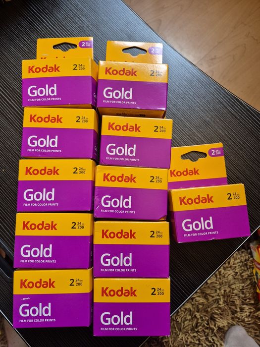 Film Kodak Gold 200/24 x2 zestaw 2 filmów kolorowych