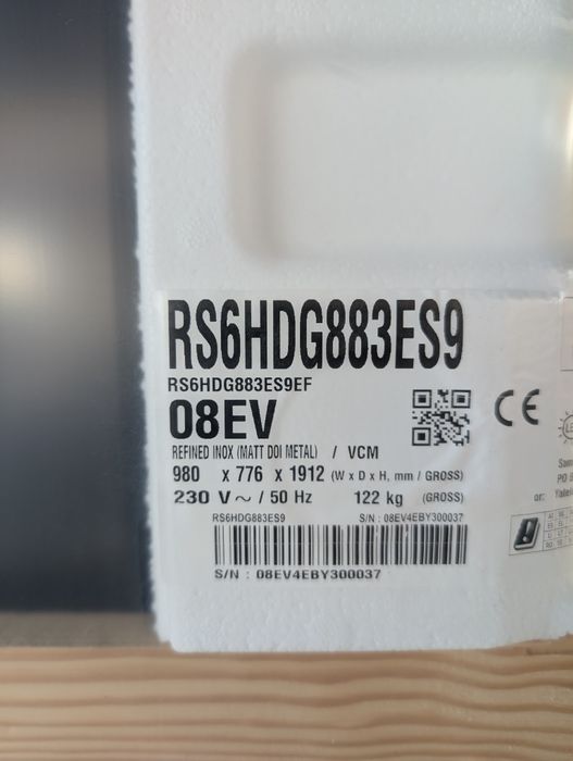 Americano SAMSUNG - No Frost - 178 cm - 614 L - Inox - Novo garantia