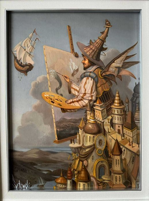 Tomasz Sętowski - piękny olej !!! - POLECAM !!!