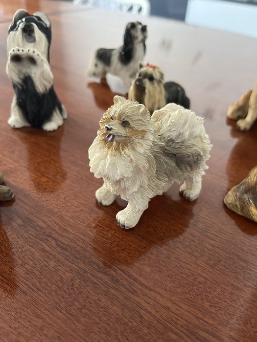 Miniaturas de caes conjunto