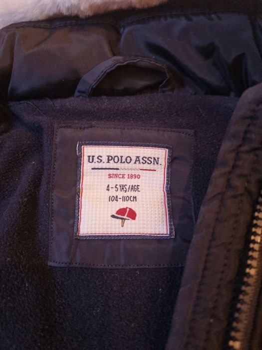 Пуховик-куртка US polo assn 104-110 см (4-5р)
