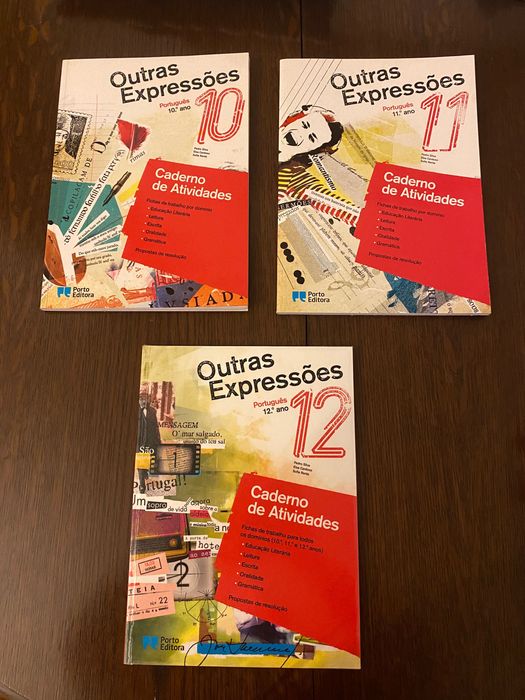 Caderno de atividades Português - 10°/11°/12°  (bom estado)