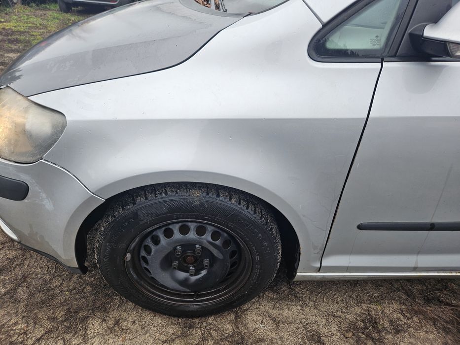 VW Golf 5 plus LA7W zderzak maska blotnik klapa drzwi koła pas lampa