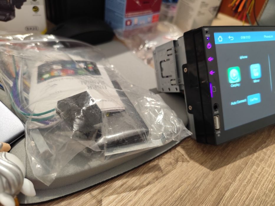 CARPLAY 1 din novo