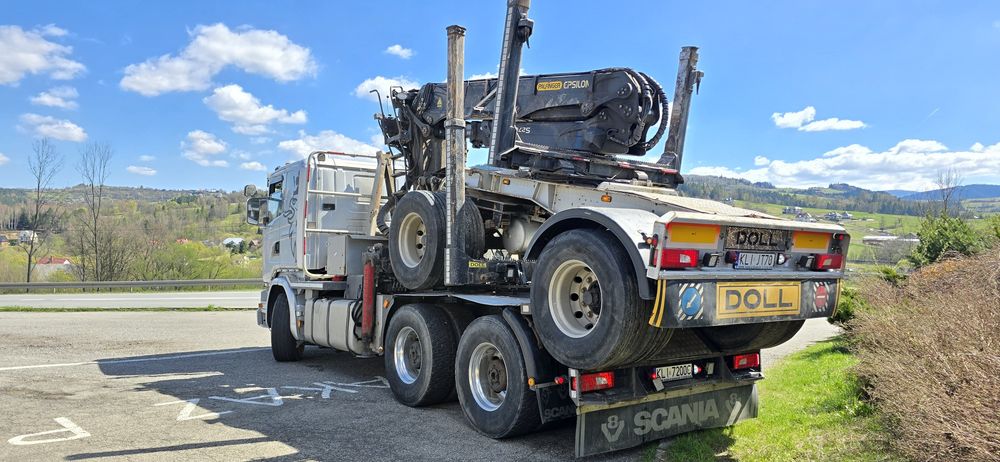 Scania V8-R730-Do drewna