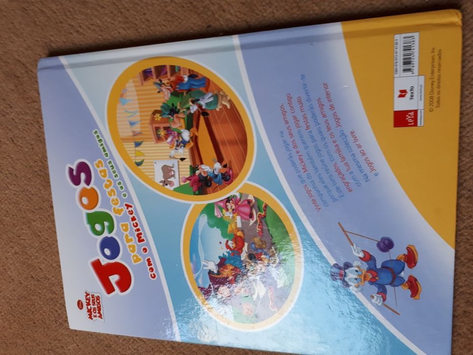 Livro mickey jogos para festas