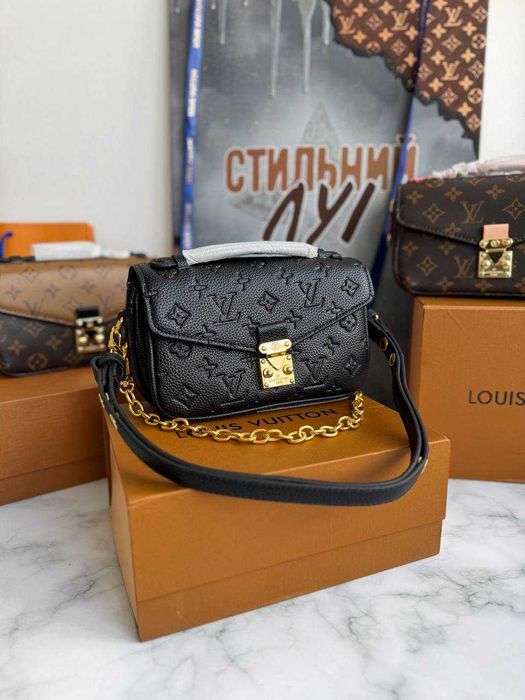 Сумка / Женская сумка / Жіноча Сумка Louis Vuitton Metis Mini Black