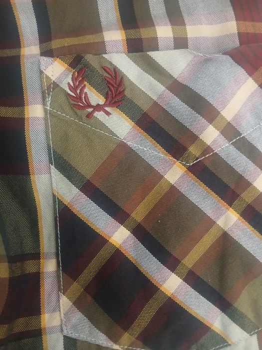 Fred Perry — сорочка в клітинку