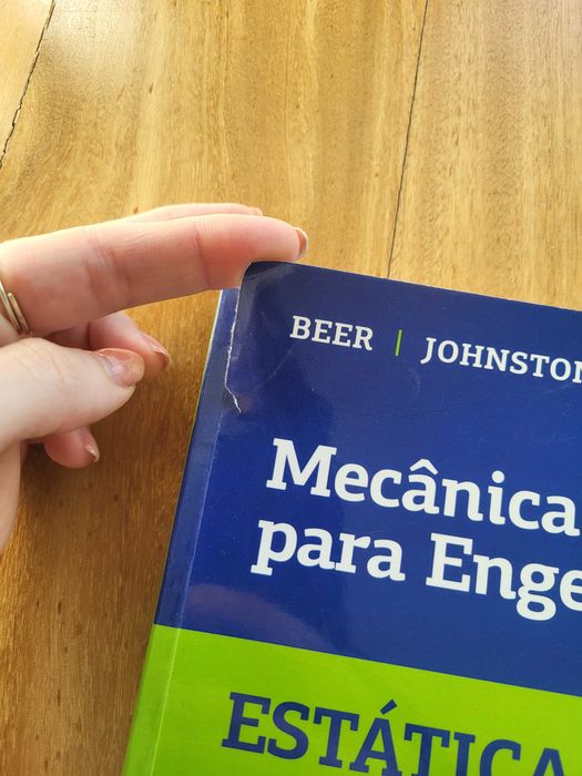 Livro | "Mecânica Vetorial para Engenheiros – Estática", Beer, Johnston, Mazurek e Eisenberg