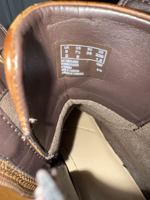 Trzewiki Clarks skora roz 38