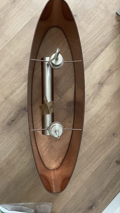 Candeeiro de teto suspenso preto