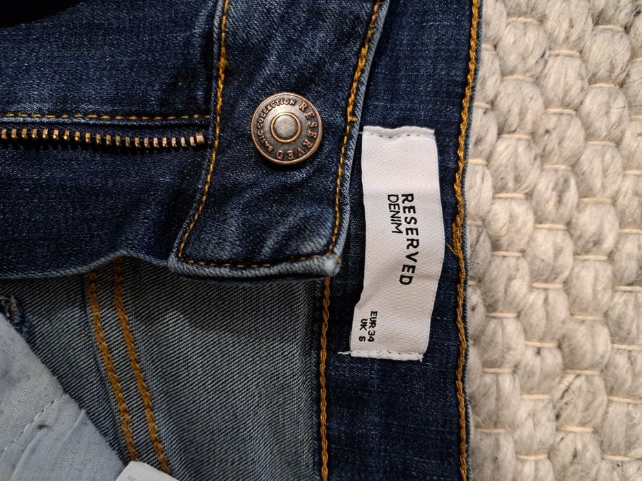 Spodnie jeansy Reserved rozm. 34