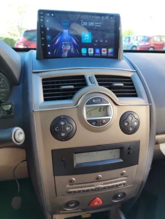 Radio Android 14 com GPS Renault megane 2 (Artigo novo)