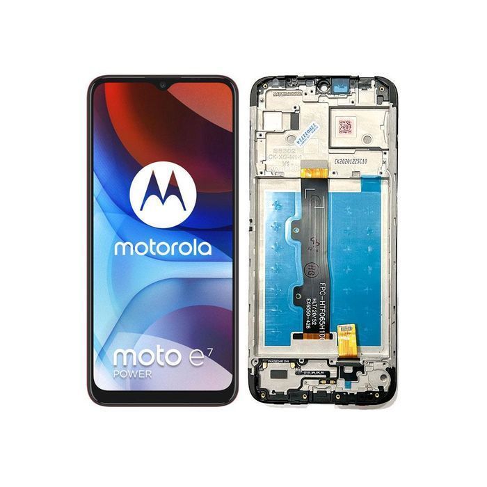 Wyświetlacz Lcd Do Motorola E7 Power Xt2097 Ramka