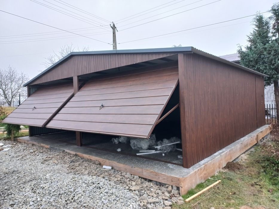 6x6 LUB Garaze Blaszane Garaz Blaszany Blaszak Blaszaki Garaże Garaż