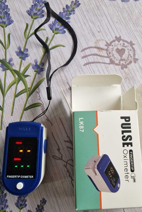 Medidor tensão arterial Termômetro sem contato Oxímetro dedo portátil