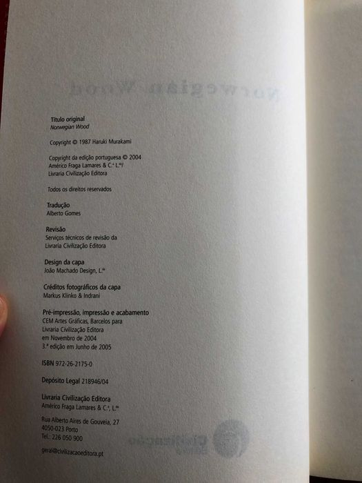 Norwegian Wood, de Haruki Murakami