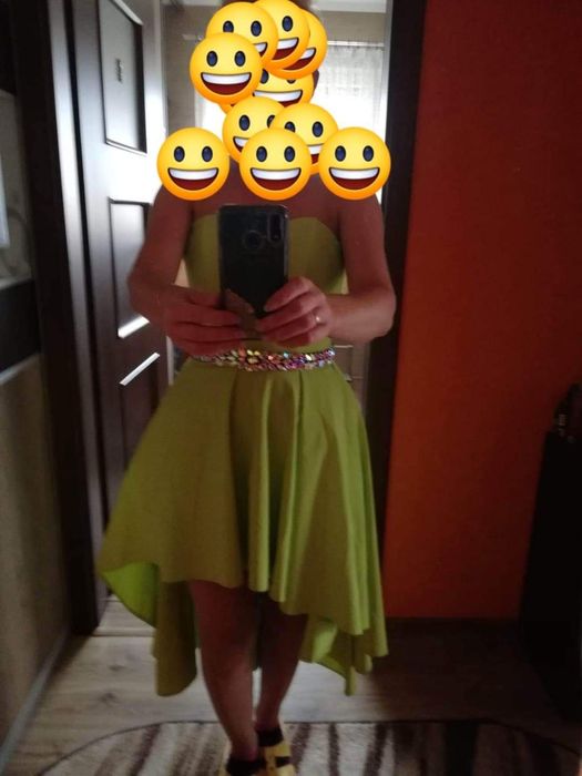 Zielona sukienka rozmiar S/M