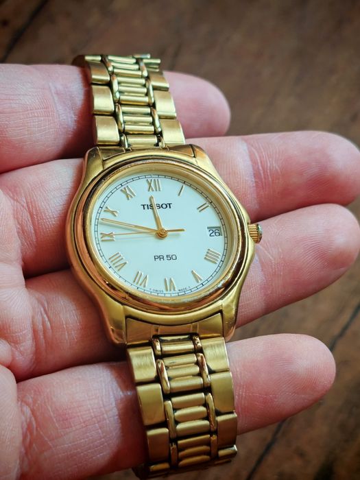 Zegarek damski Tissot PR 50 złoty