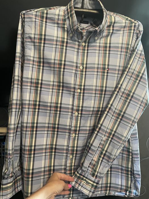 Сорочка в клітинку Tommy Hilfiger оригінал р. L