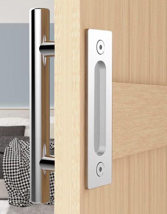 Klamka o drzwi LOFT stal nierdzewna 30cm