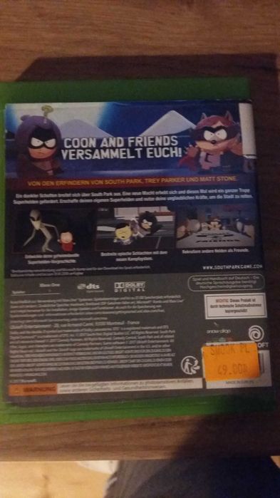 Gra na XBox one South Park