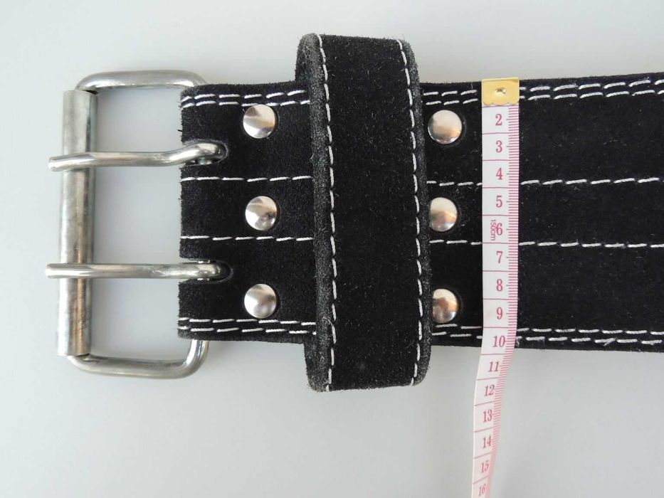 Pas skórzany kulturystyczny do podnoszenia ciężarów "BULK POWDERS"