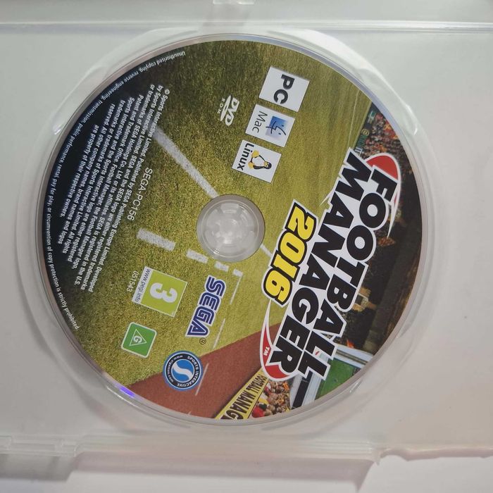 Football Manager 2016 Sama Płyta