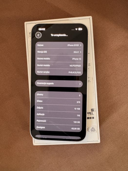 Iphone 13 stan bardzo dobry