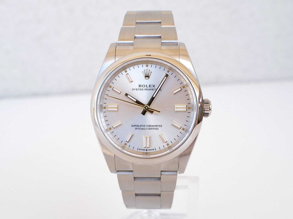 Rolex Oyster Perpetual 34 Silver Dial (2022)